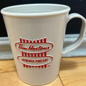 Tim Hortons White and Red Vintage Mug